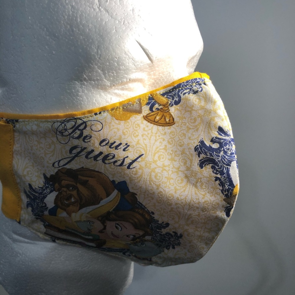 Beauty & Beast washable filter mask (NWOT).